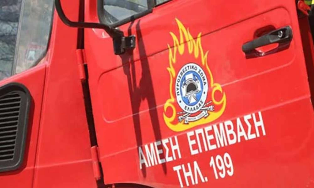 Λαμία: Φωτιά μέσα στην πόλη - Βίντεο